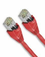 175'ft Cat6 RJ45 STP SSTP Shielded LAN Network ethernet Cable Copper Red UV