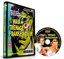 I WAS A TEENAGE FRANKENSTEIN / 1957 - Whit Bissell  Phyllis Coates - REMASTERED