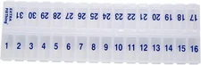Once-a Day Monthly Pill Organizer Removable Lid 1 Count (Pack of 1), Clear 