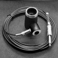 Clarinet Pickup Microphone Black with Volume 65mm Clarinet Barrel 5m Cable