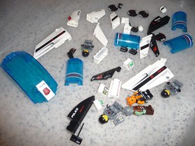 LEGO Space: Police Galactic Enforcer (5974) near complete, great stickers