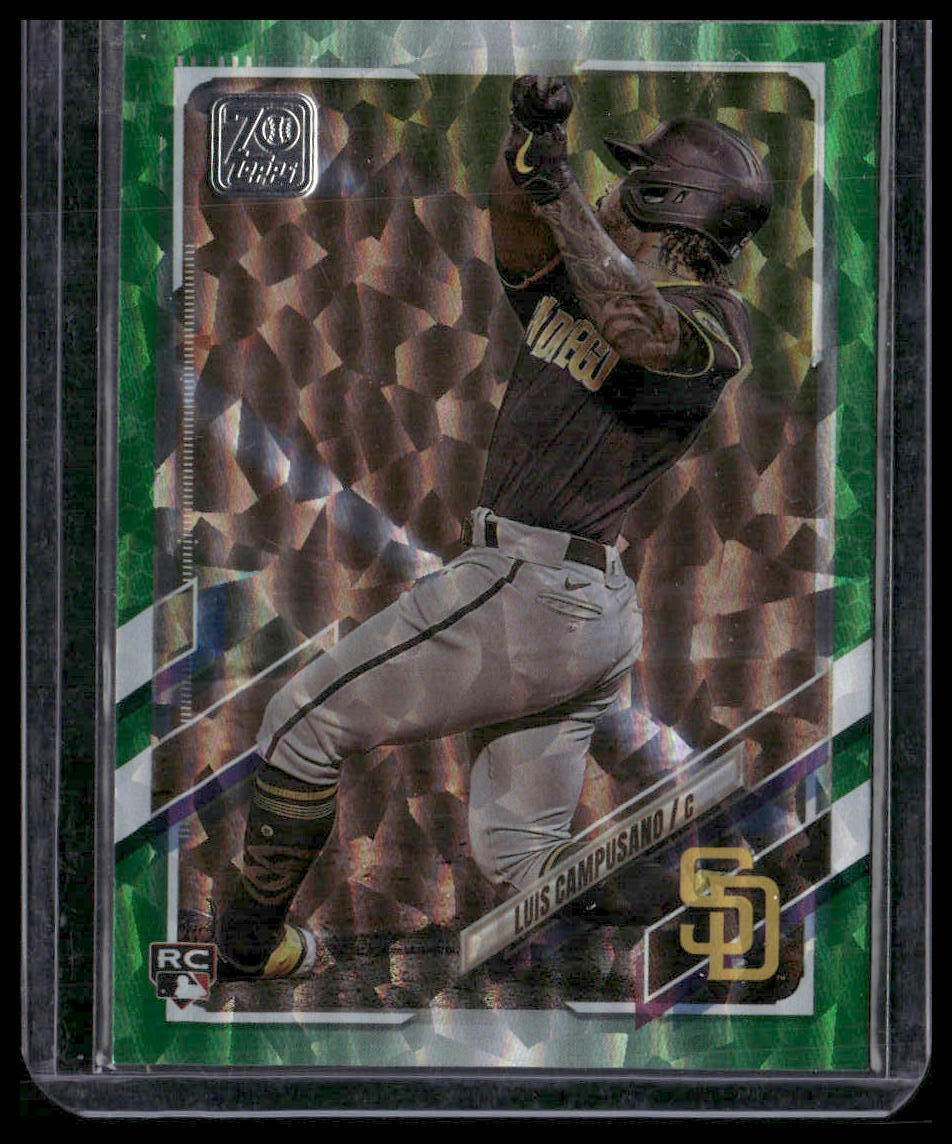 2021 Topps #381 Luis Campusano Green #/499