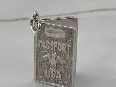 US Passform aufklappbar Sterlingsilber Hänger Charm Anhänger Reise Medaillon