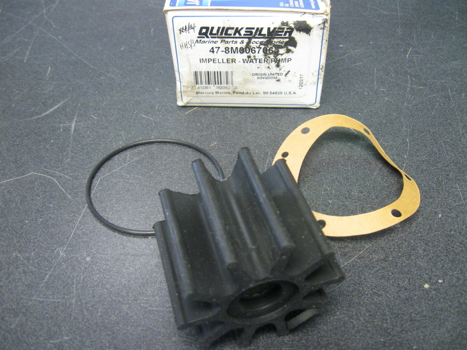 MERCURY MARINE WATER PUMP IMPELLER 8M0067063 JA32 | eBay