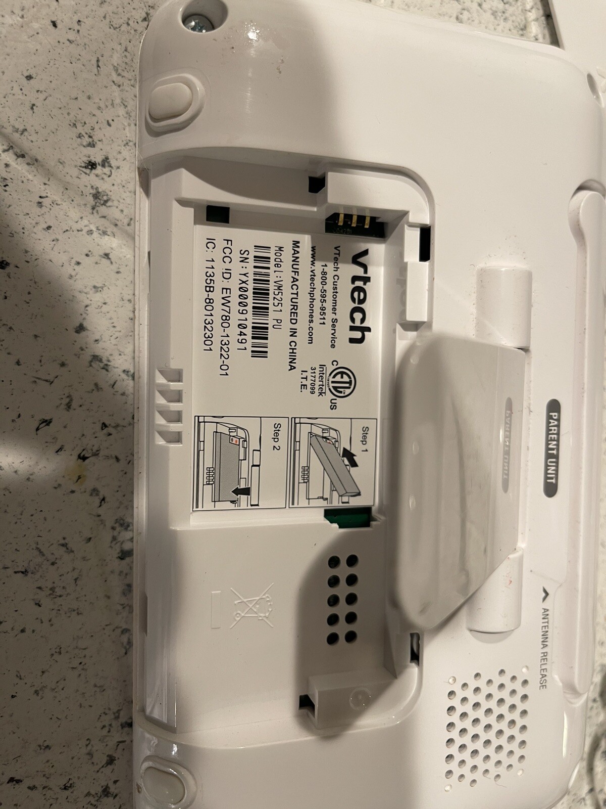 vtech baby monitor extra camera vm5251