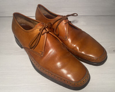 Barker of Earls braune formelle elegante Herrenschuhe Größe UK 7