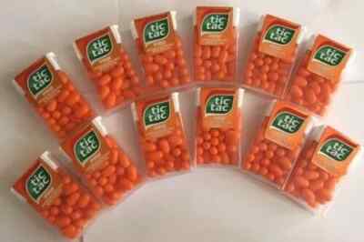 Pack Of 12 Tic Tac Orange Flavored 9.7 gm Each + Fresh Stock