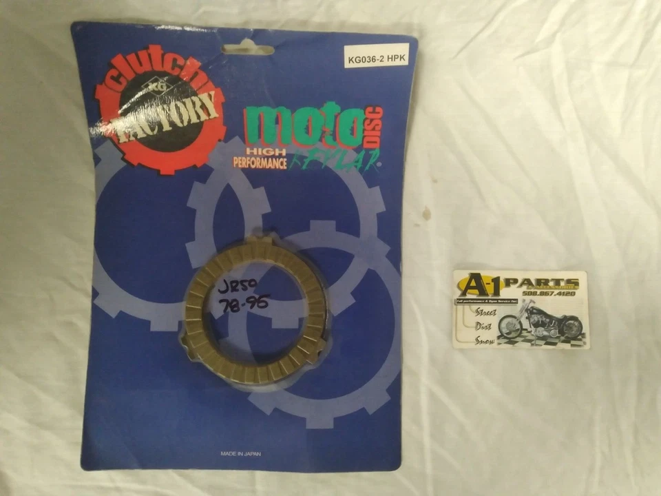 Juego de discos de embrague de alto rendimiento NOS KG Powersports Suzuki 78-05 JR50 KG036-2HPK Foto 2 de 2