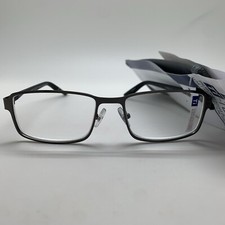 Foster Grant TI104 2.50 gun metal gray TI TECH Reading READERS Glasses