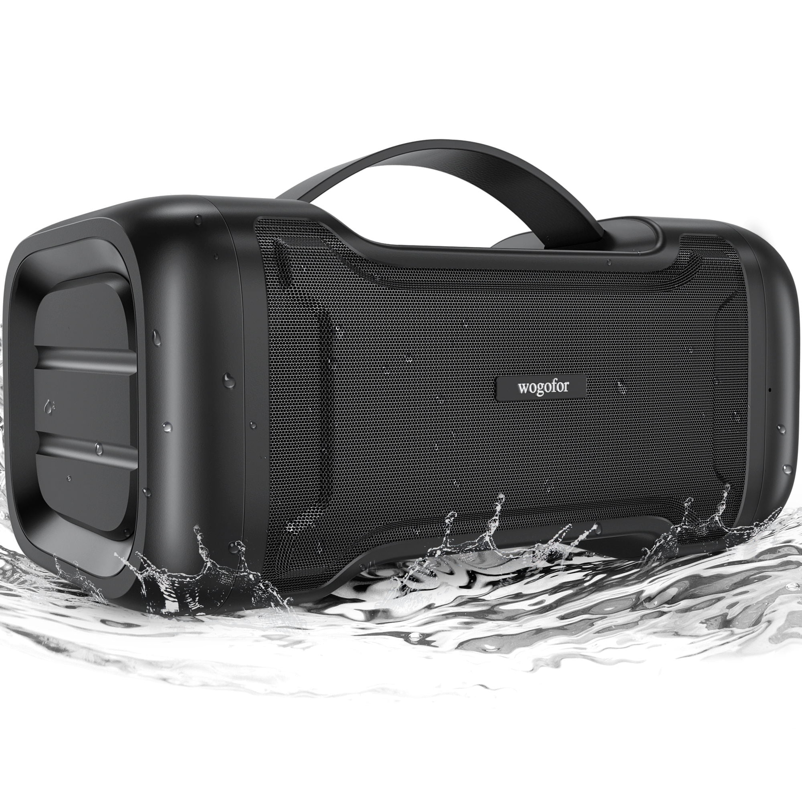 Bluetooth Waterproof Speaker Portable USB Input Built-in Mic Party Outdoor 24...-image