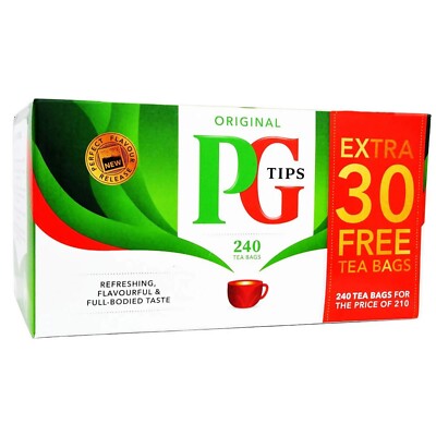 schwarzer Tee PG Tips 240 Beutel  englischer Schwarztee  Teebeutel