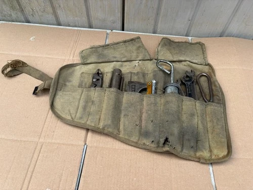 Jaguar, Classic Car Tool Kit,  In Old Tool Roll,Jaguar,