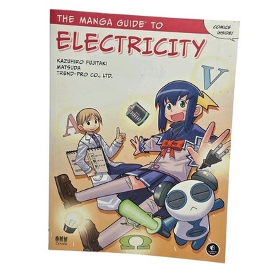 The Manga Guide to Electricity Ohmsha 2009 Very Good Condition 