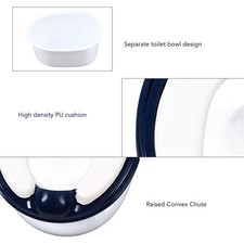 Children Potty Training Toilet Removable Cushion Adjustable Toddler Realisti NEW