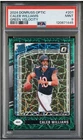 2024 Panini Donruss Optic - Rated Rookie Caleb Williams #201 Green Velocity PSA…