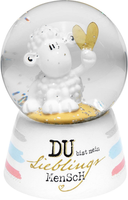 Traumkugel Motiv Mensch | Schneekugel, Glas, Polyresin, HöHe 6,5 Cm | Geschenk F