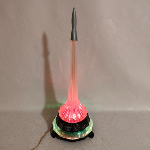 Vintage night light Rocket - Soviet space lamp - Electric Night Light - Picture 3 of 15