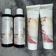 4 Total Korres Grecian Gardenia 2 Renewing Body Cleanser 2 Body Butter Trvl So