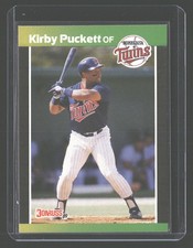 1989 Donruss #182b Kirby Puckett Minnesota Twins Baseball #182b 75