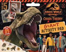 Jurassic World Chaos Theory: Giant Activity Pad (Universal) Paperback Book