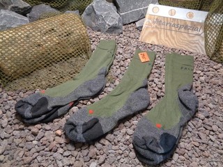 3 Paar Falke TK2 L Explore Herren Trekking Socken 46 48 oliv gebr 2955