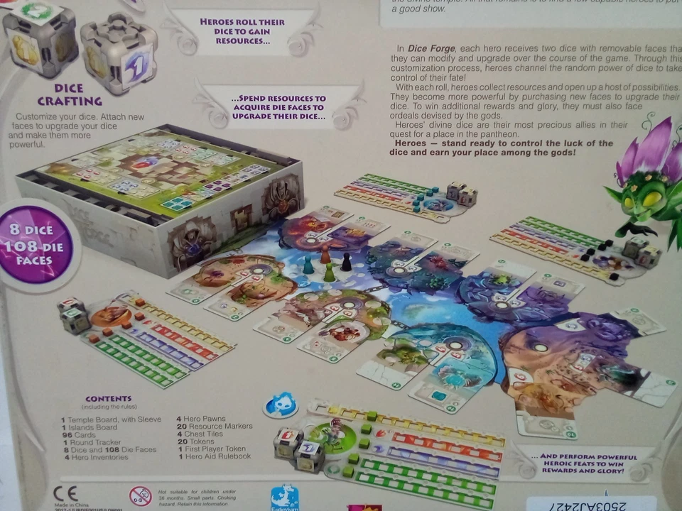 骰子锻造棋盘游戏 - 定制您的命运,征服众神! 骰子制作 — 第 4/4 张图片