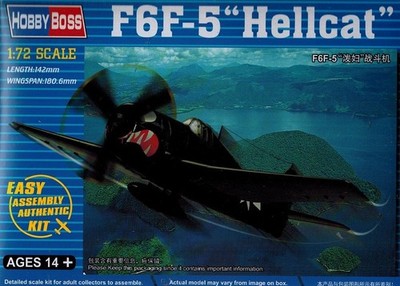 Hobby Boss 80260 - Grumman F4F-5 Hellcat - 1:72