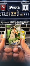 2026 Topps Chrome Black Nick Kurtz CBA-NK Green Refractor # /99 Color Match 🔥📈
