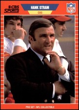 1989 Pro Set #20 Hank Stram Announcer Collectibles