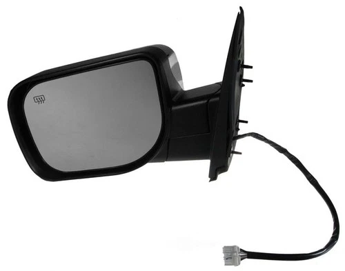 Door Mirror-Power Heated Memory Puddle Light Chrome Mirror TRQ MRA08348