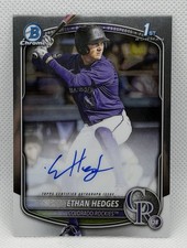 Ethan Hedges Colorado Bowman Chrome 2025 Auto