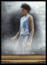 2013-14 SP Authentic Canvas Collection Lucas Nogueira Rookie College Card #CC-39