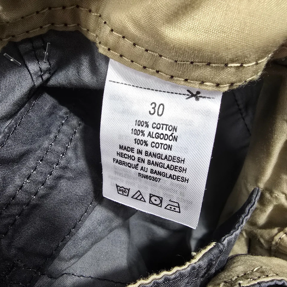 Unionbay Camo Cargo Shorts Mens 30 Gray Hiking Outdoors Belt Messenger Work NWT - Image 3 of 4