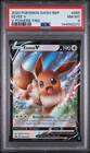 2020 POKEMON SWSH BLACK STAR PROMO V POWERS TINS #065 EEVEE V PSA 8