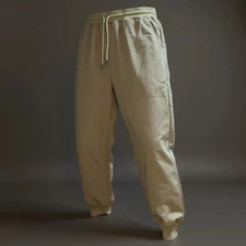 Matchstick Men's Casual Yellow Jogger Pants size XL