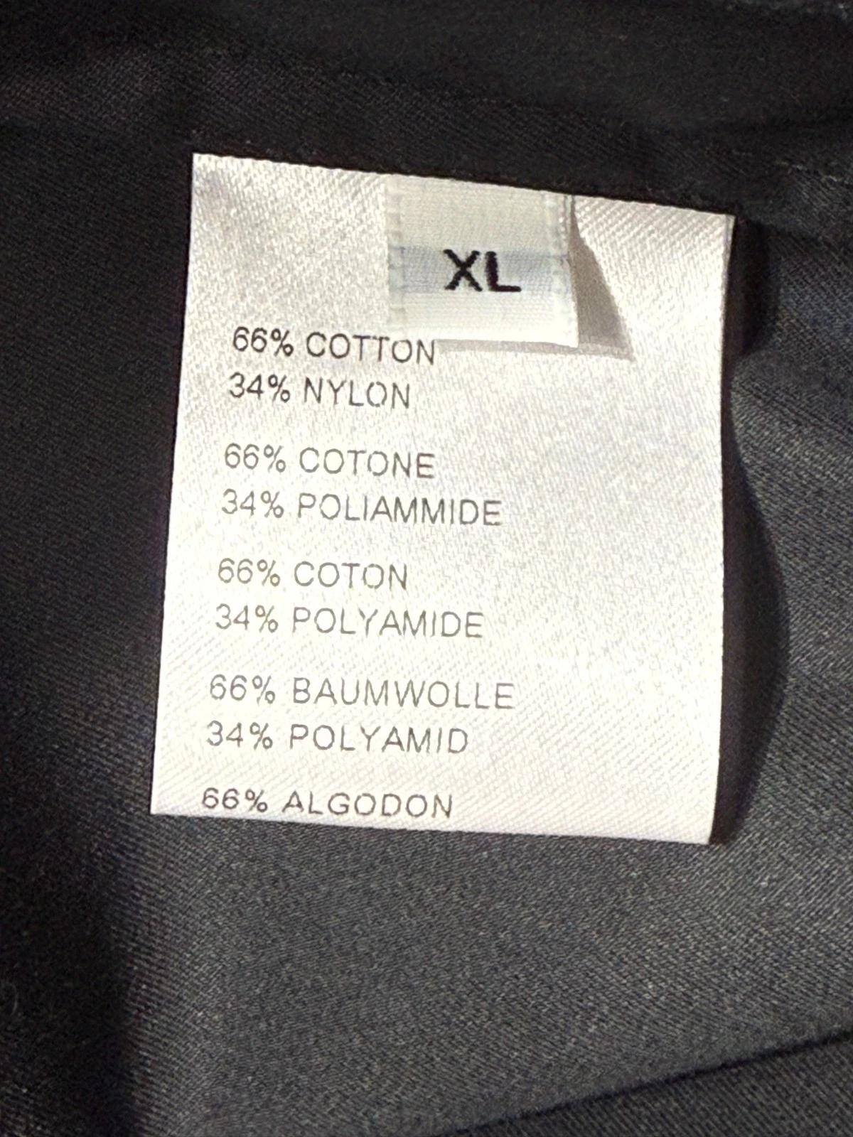 ANTI-DO-TO Unisex XL Black Hooded Rain Jacket  Made in Italy MSRP $250.00  #104 image 18
