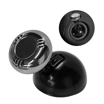 Metal Joystick Car Push Start Button Cover, Universal One-Touch Start Black