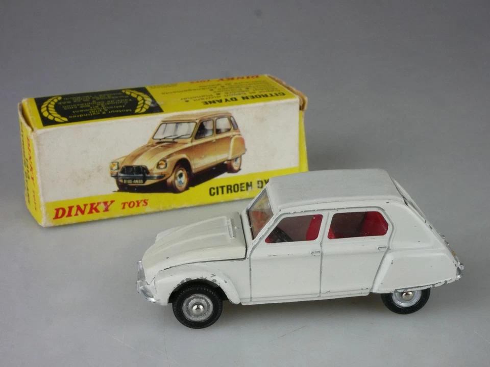 Dinky Toys France 1413 Citroen Dyane vintage 1968 Meccano + Box 132696 - Bild 1 von 4