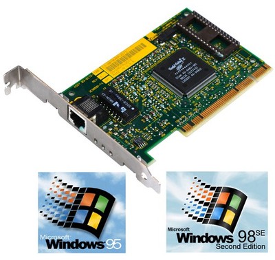 3COM 3C905B-TX NETZWERKKARTE FÜR WINDOWS 95 98 2000 Fast EtherLink XL PCI V199