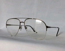 Marcolin by Marchon 908-68 Half Rim Eyeglass Frames Grey 66  16-134