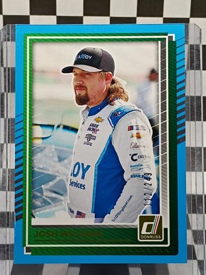 /249 2025 Panini Donruss NASCAR Racing Josh Williams #42 Carolina Blue