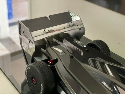 STP1118 LIMITLESS ACTIVE REAR WING KIT ALUMINUM SILVER
