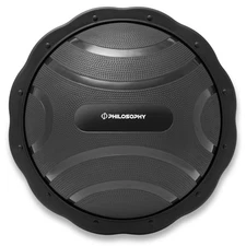 Half Balance Ball Exercise Trainer - Half Yoga Ball Trainer with Foot Pump