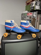 Chicago Starfire 70s Quad Roller Skates. Size 7. No Box