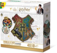SES Creative 09346 Harry Potter Hogwarts Wappen BüGelperlen Bastelset Wanddekora