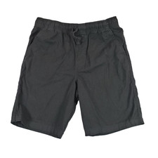 Wonder Nation Youth Boys Size XL 14-16 Black Casual Drawstring Shorts