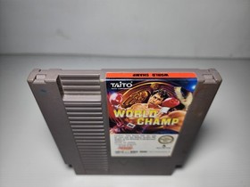 World Champ NES Nintendo PAL & Manual - Tested