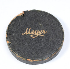 MEYER OPTIC 54MM LEATHER FRONT LENS CAP VINTAGE MADE IN GERMANY