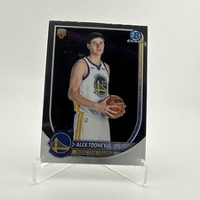 Alex Toohey Rookie RC 2025-26 Bowman Basketball Card #48 Golden State Warriors