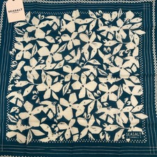 SEASALT Cotton Sailor Square - Neckerchief New - Headland Flower Lake